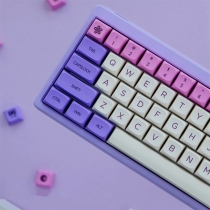 Hana Sakura 104+39 XDA-like Profile Keycap Set Cherry MX PBT Dye-subbed for Mechanical Gaming Keyboard